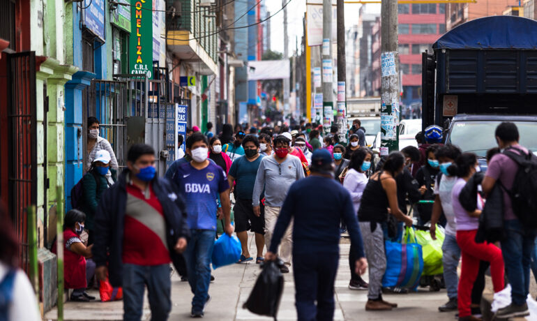 Aumento de contagios covid-19 en distritos limeños